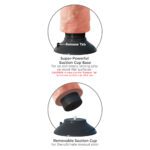 King Cock 9-Inch Vibrating Dildo with Realistic Balls for Ultimate Pleasure - Image 3