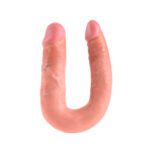 King Cock Medium Double Trouble Flesh Dildo - Realistic Dual-Ended Pleasure for Ultimate Satisfaction