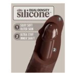 King Cock Elite 8 Inch Dual Density Flesh Brown Dildo - Realistic Pleasure Experience - Image 4