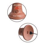 King Cock Elite 6 Inch Dual Density Vibrating Cock - Realistic Flesh Brown Pleasure - Image 4