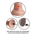 King Cock Elite 9 Inch Dual Density Vibrating Cock - Flesh Pink Pleasure Toy - Image 4