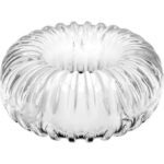 Perfect Fit Ribbed Clear Ring - Stylish & Comfortable Accessory
