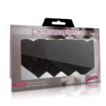 Peekaboo Pasties Black Hearts - Flirty and Fun Nipple Covers for Bold Fashion - Image 2