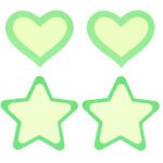 Glow in the Dark Peekaboo Pasties - Fun & Flirty Body Accessories