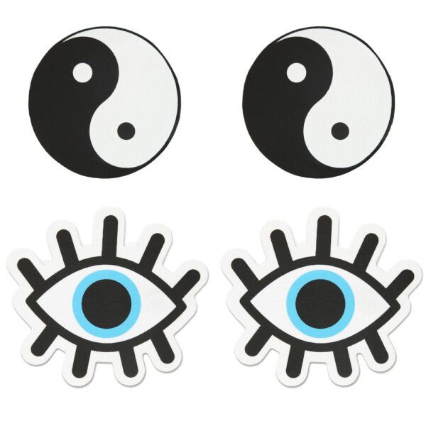 Peekaboo Pasties Yin and Yang: Stylish and Playful Nipple Covers for Every Occasion