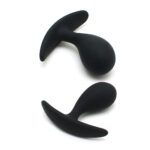 Copenhagen Black Duo Anal Plug Set - Premium Silicone Pleasure for Couples - Image 2