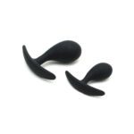 Copenhagen Black Duo Anal Plug Set - Premium Silicone Pleasure for Couples - Image 3