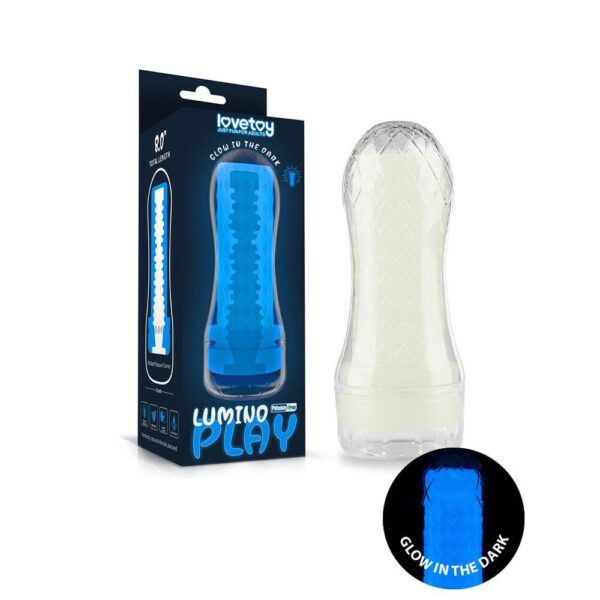Lovetoy Glow In The Dark Lumino Play Masturbator 2 - Ultimate Sensory Experience