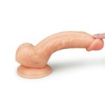 Lovetoy 8 Inch Ultra Soft Dude Dildo - Realistic Pleasure for Ultimate Satisfaction - Image 3