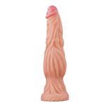 Lovetoy 9.5 Inch Dual Layered Silicone Cock - Realistic Flesh Pink Pleasure Toy