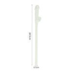 Glow in the Dark Willy Straws - Pack of 9 Fun Party Accessories - Image 2