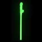 Glow in the Dark Willy Straws - Pack of 9 Fun Party Accessories - Image 4