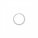 Premium Stainless Steel 0.5cm Wide 30mm Cock Ring for Ultimate Comfort and Performance - Image 3