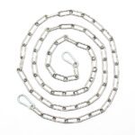 Durable 200cm Chain with Hooks - Heavy-Duty Versatile Solution for Secure Lifting and Tying - Image 2