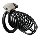 Premium Metal Male Chastity Device with Secure Padlock - Ultimate Control & Comfort