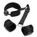 Breathable Mouth Gag with Cuffs for Ultimate Comfort and Control