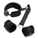 Breathable Mouth Gag with Cuffs for Ultimate Comfort and Control - Image 2