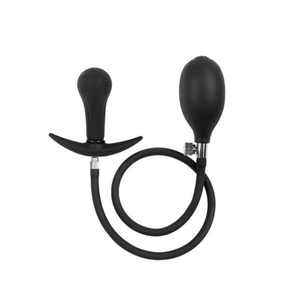 Rimba Latex Play Inflatable Anal Plug - Ultimate Pleasure for Adventurous Play