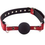 Rouge Garments Red Ball Gag - Premium BDSM Accessory for Ultimate Pleasure