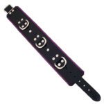 Rouge Garments Black and Purple Padded Collar - Stylish Comfort for Every Occasion - Image 2