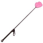 Rouge Garments Pink Hand Riding Crop - Stylish & Durable Equestrian Accessory