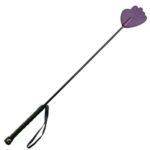 Rouge Garments Purple Hand Riding Crop - Stylish & Durable Equestrian Accessory