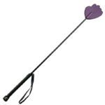 Rouge Garments Purple Hand Riding Crop - Stylish & Durable Equestrian Accessory - Image 2