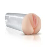 Experience Ultimate Pleasure with Pipedream Extreme Deluxe See-Thru Stroker Masturbator - Image 2