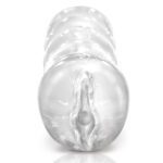 Experience Ultimate Pleasure with Pipedream Extreme Clear Leader Snatch Masturbator - Image 3