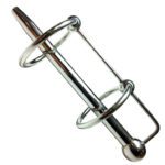 Rouge Stainless Steel Double Ring Sperm Stopper - Durable & Effective Male Contraceptive Solution - Image 2
