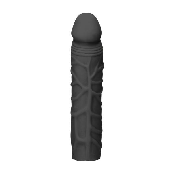 RealRock 7 Inch Black Penis Sleeve - Enhance Pleasure & Performance