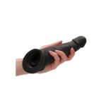 RealRock 8 Inch Black Penis Sleeve - Enhance Pleasure & Performance - Image 4