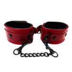 Stylish Rouge Garments Leather Croc Print Ankle Cuffs for Trendy Fashion