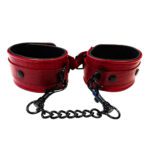 Stylish Rouge Garments Leather Croc Print Wrist Cuffs for Trendy Fashion - Image 2