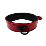 Rouge Garments Leather Croc Print Collar - Stylish & Durable Fashion Accessory