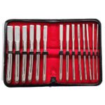 Rouge Garments Hegar 14 Piece Uterine Dilator Set - Premium Medical Tools for Gynecological Procedures