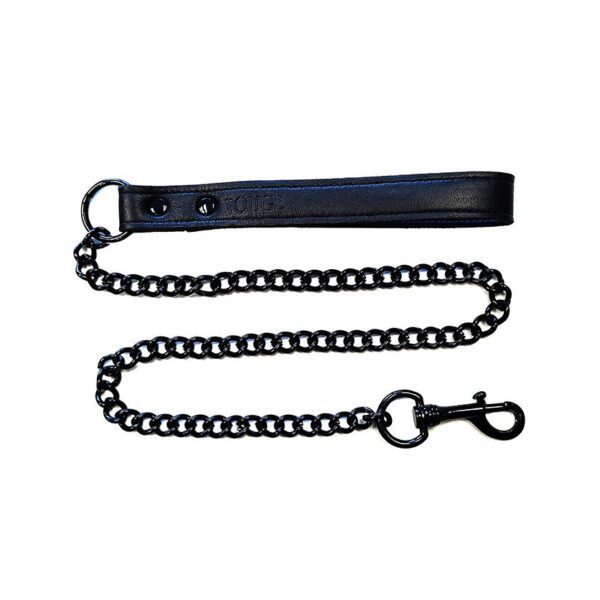 Rouge Garments Plain Black Lead - Stylish & Versatile Fashion Essential