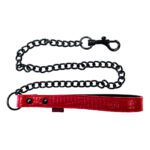 Rouge Garments Leather Croc Print Lead - Stylish & Durable Pet Leash - Image 2