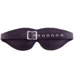 Rouge Garments Large Black Padded Blindfold for Ultimate Comfort and Sensory Play - Image 3