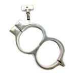 Rouge Stainless Steel Lockable Wrist Cuffs - Durable, Stylish Restraints for Ultimate Security - Image 2