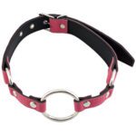 Rouge Garments Pink O Ring Gag - Stylish BDSM Accessory for Ultimate Pleasure