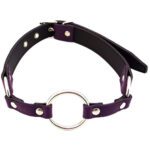 Rouge Garments Purple O Ring Gag - Stylish BDSM Accessory for Ultimate Pleasure