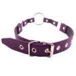 Rouge Garments Purple O Ring Gag - Stylish BDSM Accessory for Ultimate Pleasure - Image 3