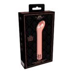 Royal Gems Rechargeable G Spot Bullet in Elegant Rose Gold - Ultimate Pleasure Toy - Image 3