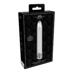 Royal Gems Shiny Rechargeable Silver Bullet - Ultimate Pleasure Toy - Image 2
