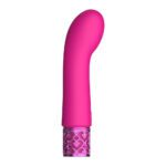 Royal Gems Bijou Rechargeable Pink Silicone Bullet - Ultimate Pleasure Toy