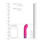 Royal Gems Bijou Rechargeable Pink Silicone Bullet - Ultimate Pleasure Toy - Image 3