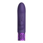 Royal Gems Dazzling Rechargeable Purple Rabbit Bullet - Ultimate Pleasure Toy - Image 2