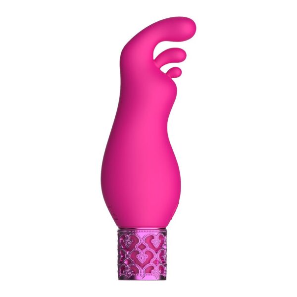 Royal Gems Exquisite Rechargeable Pink Silicone Bullet - Ultimate Pleasure Toy