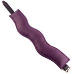 Rouge Garments Black and Purple Padded Posture Collar for Ultimate Comfort and Support - Image 3